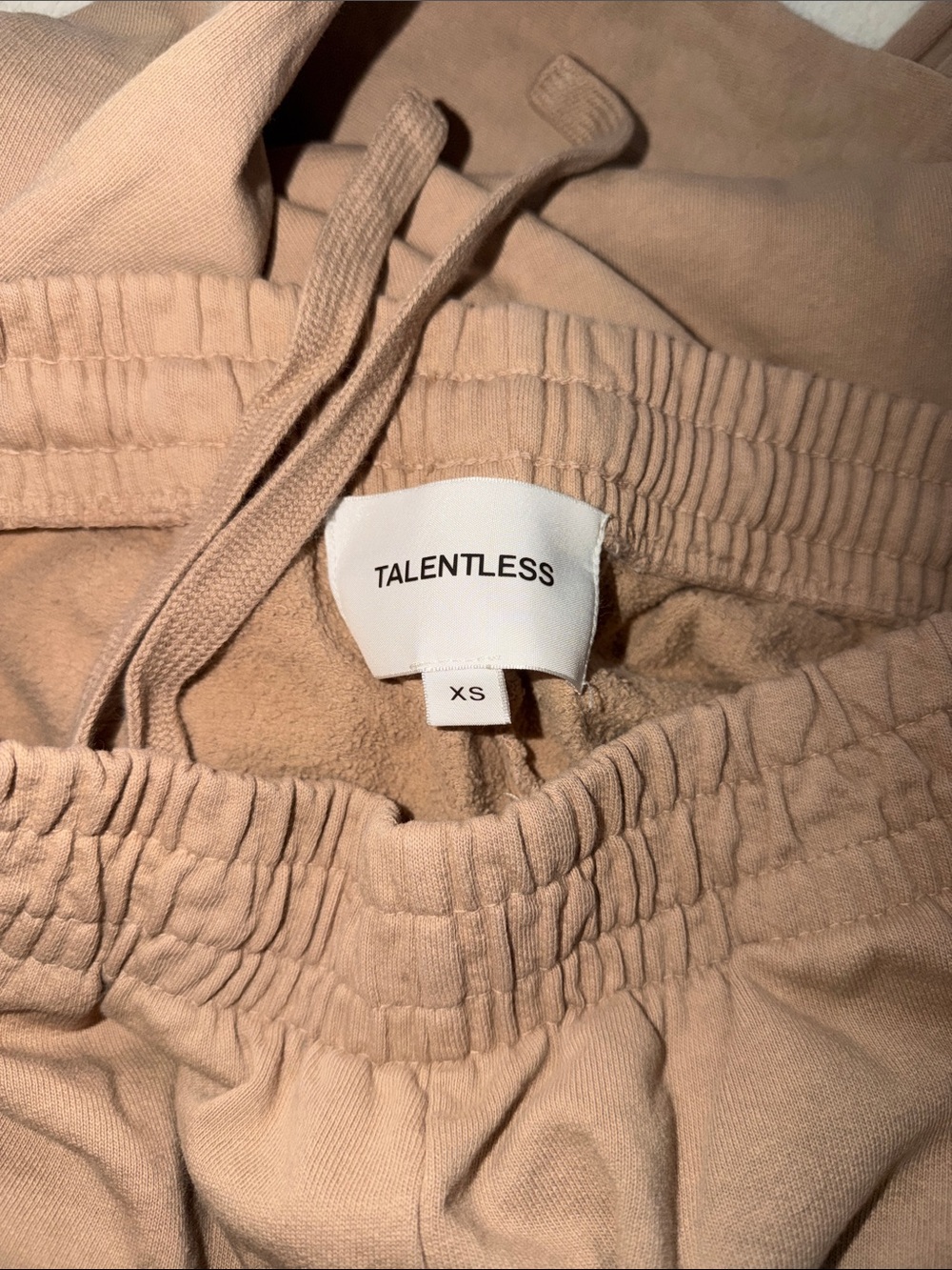TALENTLESS Joggers cream /caramel Size XS